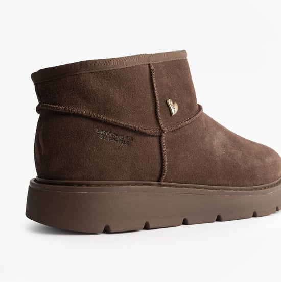 Skechers 167848/choc Keepsakes Cozy - Cozy Mini Womens Boots Chocolate - Image 6