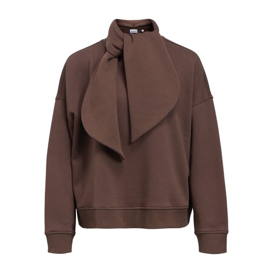 Object objarina l/s oz tie sweatshirt noos 23049534 seal brown - Image 1