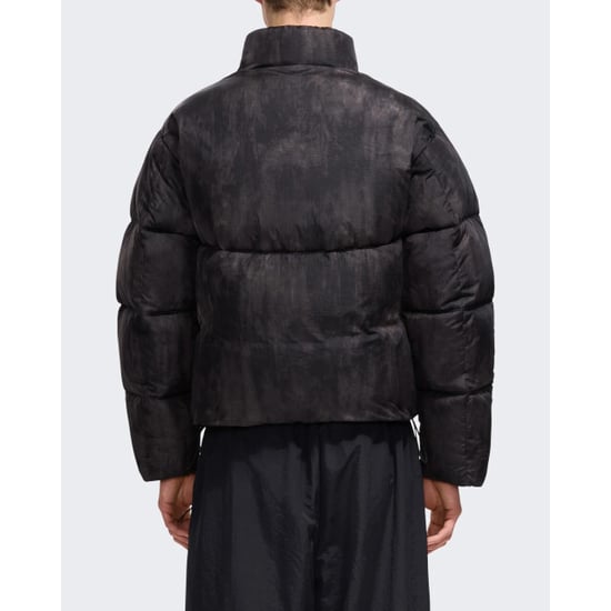 Flaneur Homme Heren gewatteerde jas met logodetail - Image 3