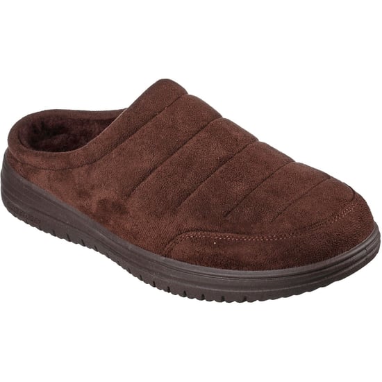 Skechers Relaxed Fit: Murette - Garvanza Microfiber Men's Chocolate Mules - Image 1