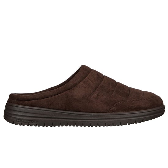 Skechers Relaxed Fit: Murette - Garvanza Microfiber Men's Chocolate Mules - Image 5