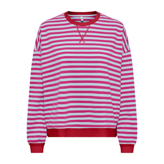Only onlfreja l/s loose top cs jrs 15380742 ballad blue fuchsia red - Image 1