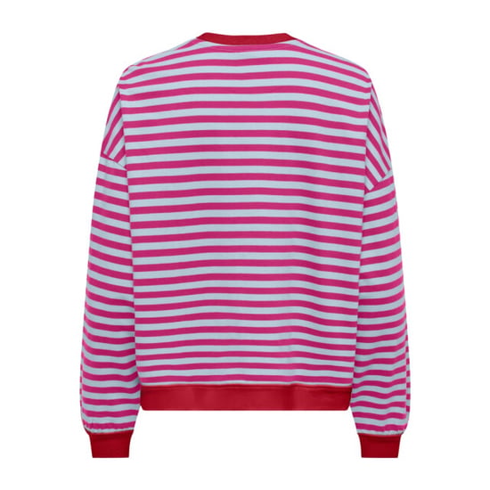 Only onlfreja l/s loose top cs jrs 15380742 ballad blue fuchsia red - Image 2