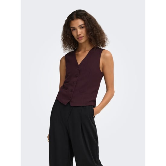 Only onliris-hattie waistcoat tlr noos 15331287 fudge - Image 4