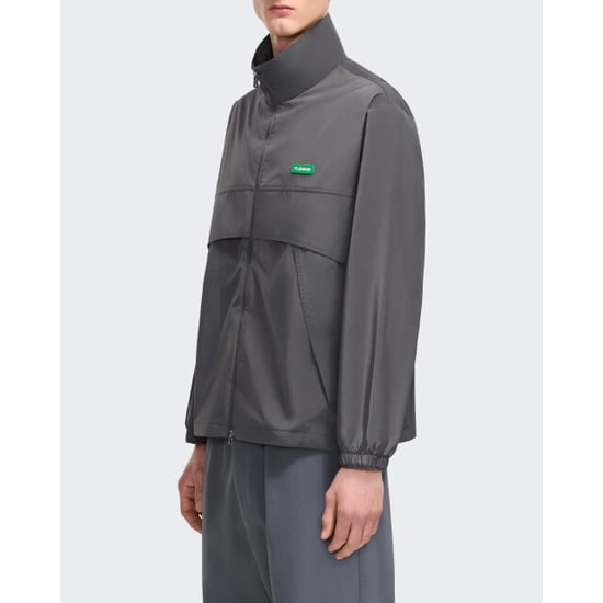 Flaneur Homme Heren badge track jacket met embleem - Image 2