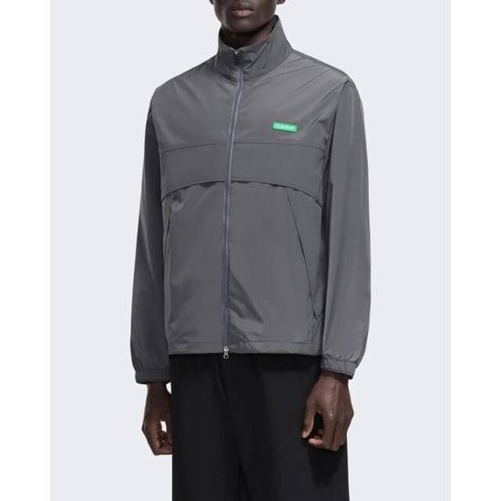 Flaneur Homme Heren badge track jacket met embleem - Image 5