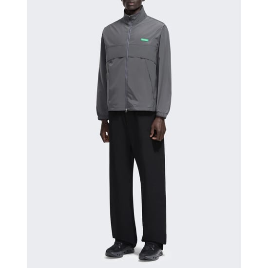 Flaneur Homme Heren badge track jacket met embleem - Image 6