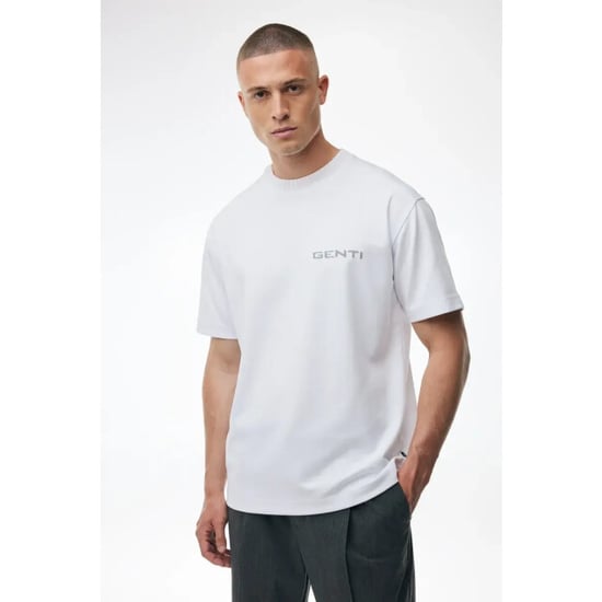 Genti Embroidered logo tee - Image 3