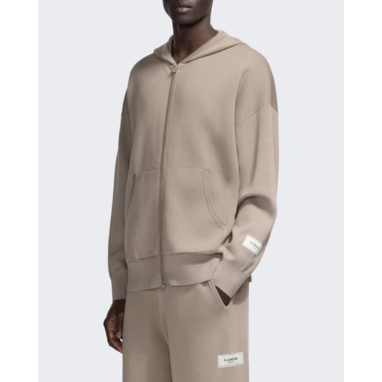 Flaneur Homme Heren gebreide sweater met rits in - Image 1