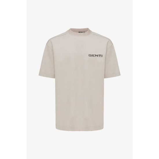 Genti Embroidered logo tee - Image 1