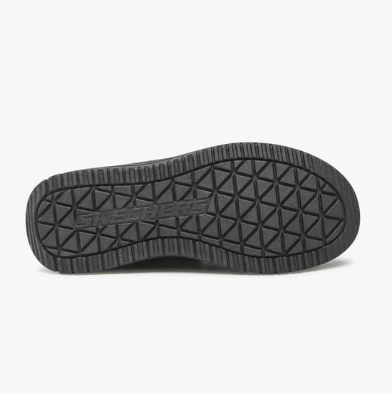 Skechers Relaxed Fit: Murette Garvanza Heren Muiltjes Van Microvezel In Het Zwart - Image 4
