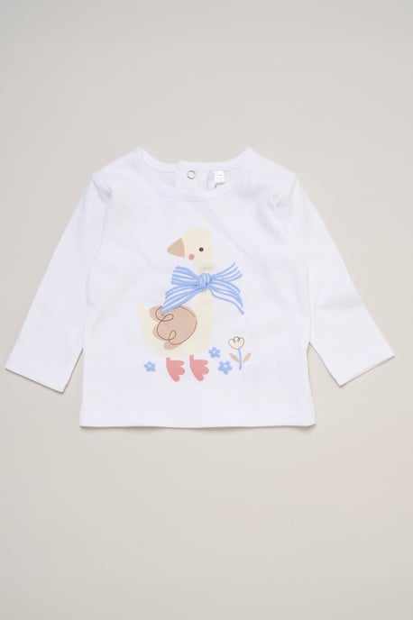 Faux Fur Gilet Set with Goose T-Shirt & Leggings - Image 3