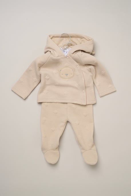 Ribbed Velour Jacket and Footed Trousers Set - Image 5