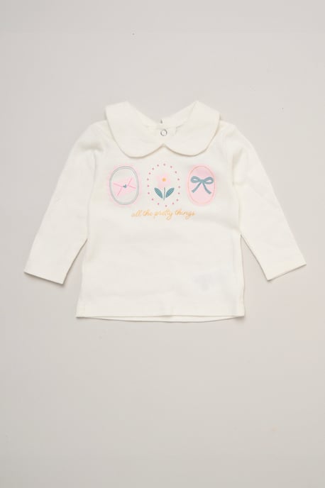 Faux Fur Gilet Set with Long Sleeve T-Shirt & Leggings - Image 4