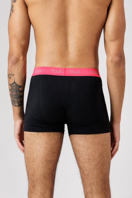 Blue 5 Pack Fcuk Cotton Stretch Boxers - Image 3