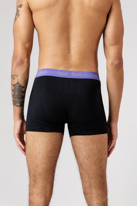 Blue 5 Pack Fcuk Cotton Stretch Boxers - Image 6