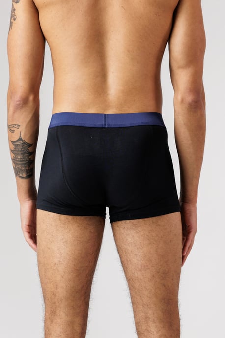 Blue 5 Pack Cotton Stretch Boxers - Image 2