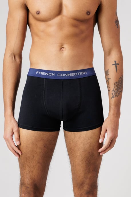 Blue 5 Pack Cotton Stretch Boxers - Image 3