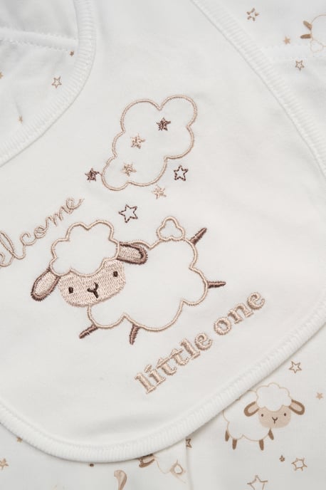 10-Piece Welcome Little One Sheep Gift Set - Image 6