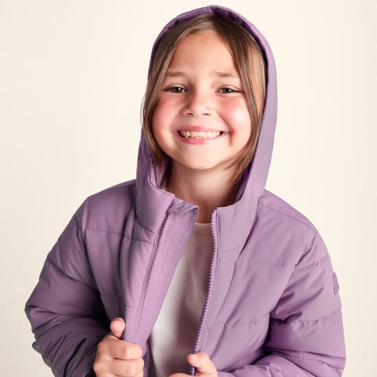 Harecroft Kids Padded Jacket - Heather Purple - Image 6