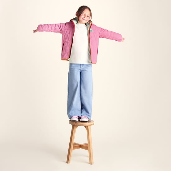 Arapawa Shaun the Sheep Kids Insulated Quilted Coat Microfleece Lining - Candy Floss Pink - Image 4