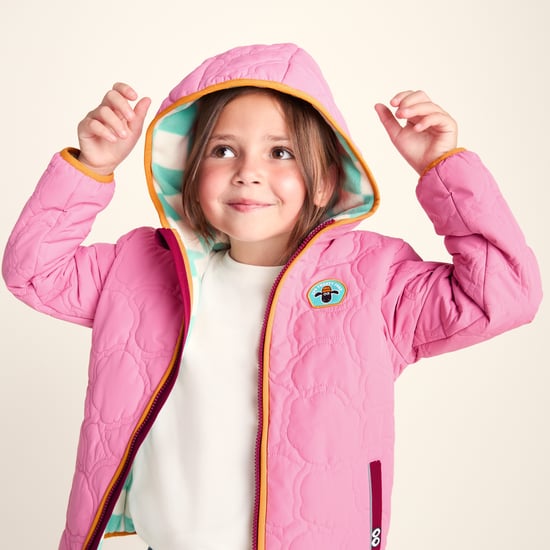 Arapawa Shaun the Sheep Kids Insulated Quilted Coat Microfleece Lining - Candy Floss Pink - Image 6