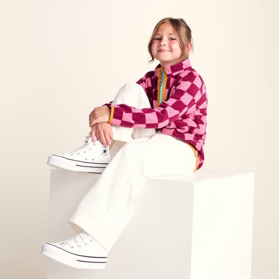 Brecknock Kids Shaun the Sheep Fleece Zip Neck - Candy Floss/Beetroot Red - Image 4