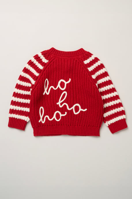 Ho Ho Ho True Knit Chunky Cardigan - Image 1