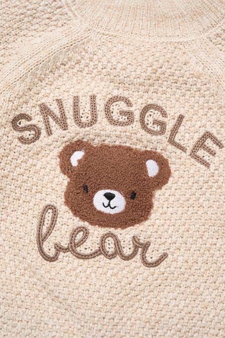Snuggle Bear True Knit Chunky Cardigan - Image 3