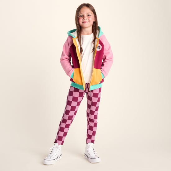 Racka Kids Shaun the Sheep Legging - Candy Floss/Beetroot Red - Image 1