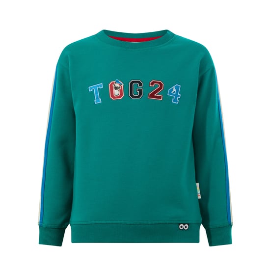 Lonk Shaun the Sheep Kids Supersoft Graphic Crew Neck Sweatshirt - Peacock Green - Image 5