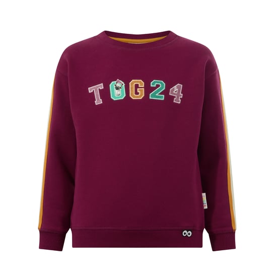 Lonk Shaun the Sheep Kids Supersoft Graphic Crew Neck Sweatshirt - Beetroot Red - Image 5
