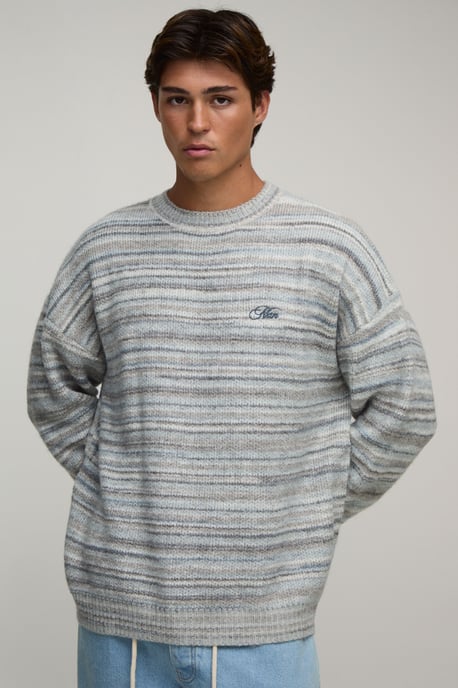 Relaxed Ombre Knitted Jumper - Image 1