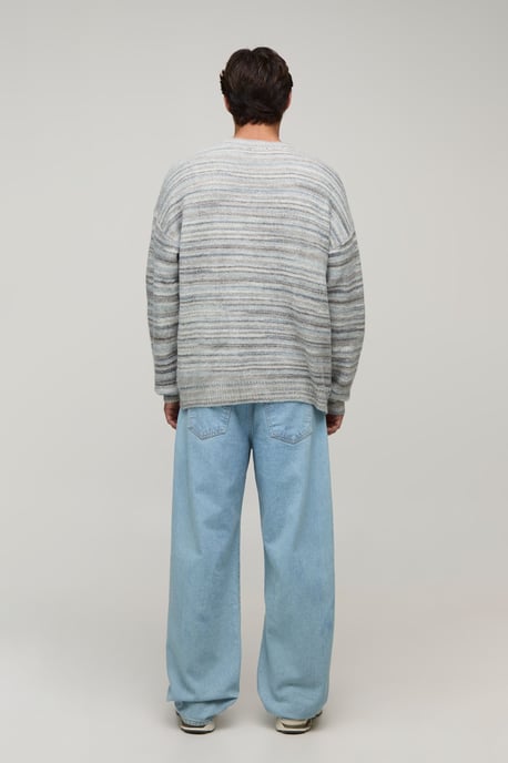 Relaxed Ombre Knitted Jumper - Image 2