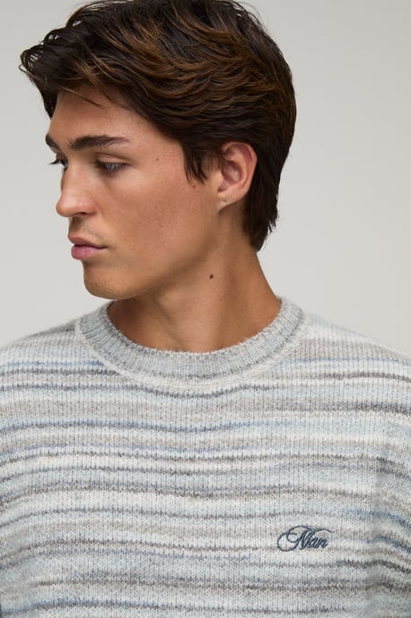 Relaxed Ombre Knitted Jumper - Image 3