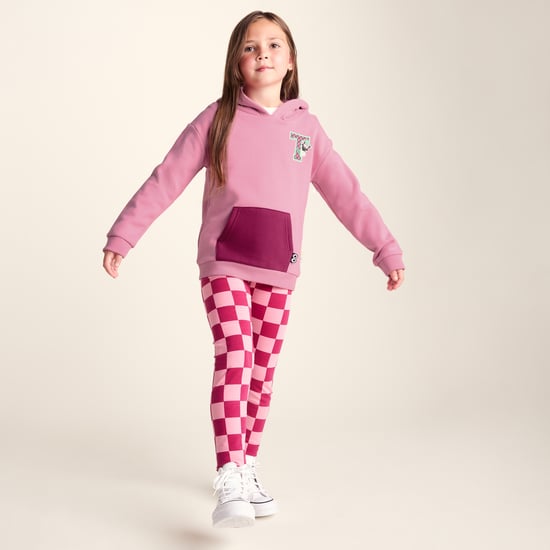 Masham Shaun the Sheep Kids Supersoft Overhead Hoodie - Beetroot Red - Image 1