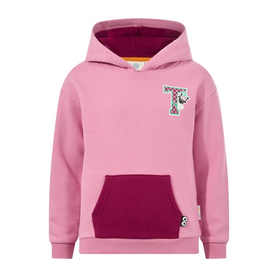 Masham Shaun the Sheep Kids Supersoft Overhead Hoodie - Beetroot Red - Image 5