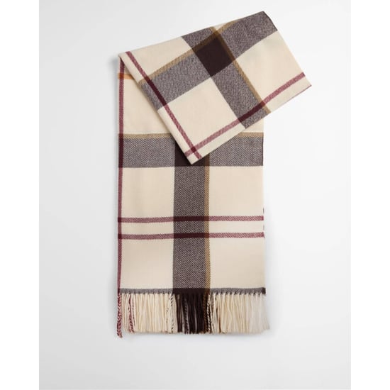 Barbour harriet tartan scarf lsc0494 tn91 light muted tartan - Image 1