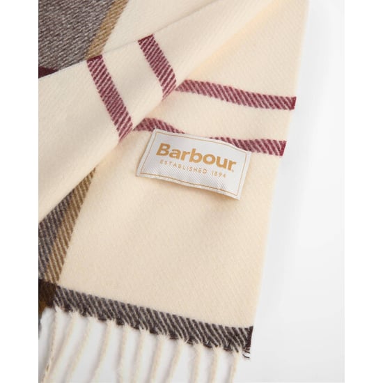 Barbour harriet tartan scarf lsc0494 tn91 light muted tartan - Image 4