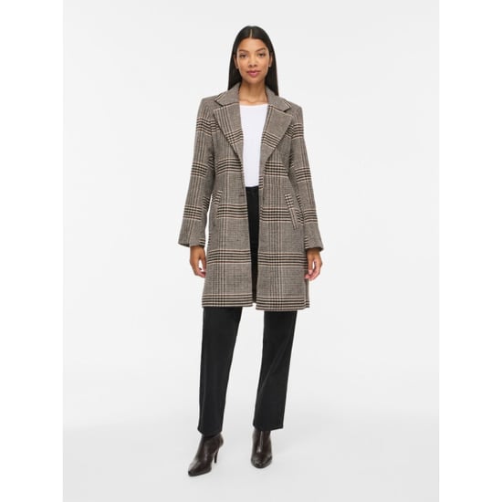 Vila vileova l/s button coat noos 14115242 coffee bean - Image 3