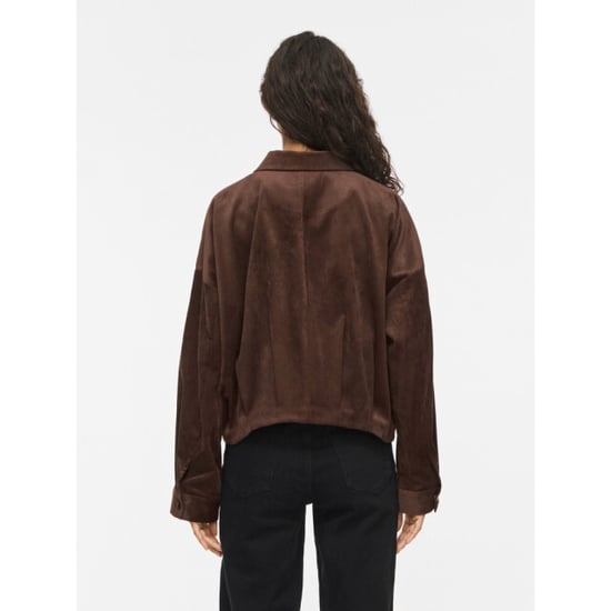 Vila vicourdie l/s jacket 14117202 coffee bean - Image 3