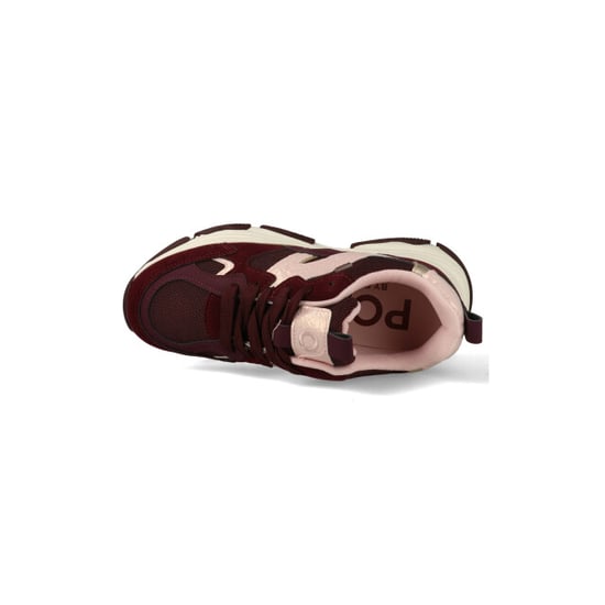 Posh by Poelman Sneakers gigi 523 bordeaux / rose - Image 4