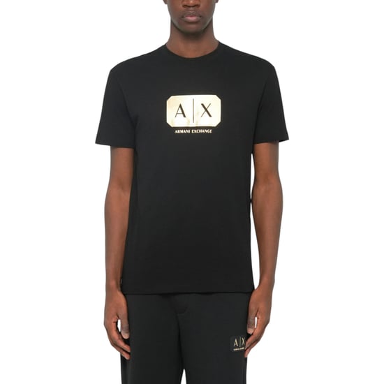 Armani Exchange AF12308 Mens T Shirts Crew Neck Graphic Print Cotton Summer Tee - Image 1