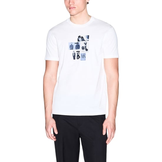 Armani Exchange AF10358 Mens T Shirts Crew Neck Graphic Print Cotton Summer Tee - Image 1