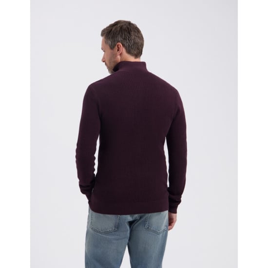 Saint Steve Dominic-s 80032 merlot half zip trui - Image 4