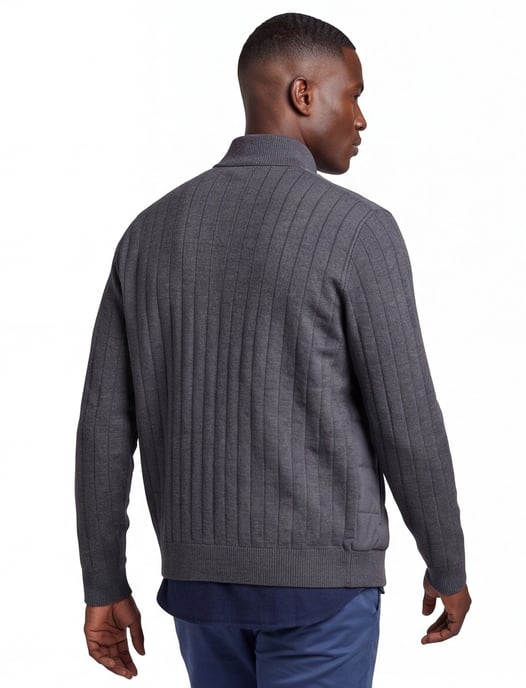 Bugatti outdoor vest antraciet polyester - Image 2