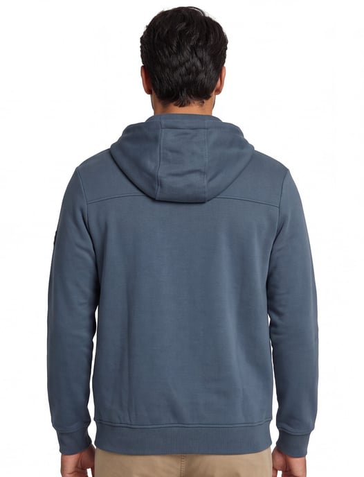 vest Camel Active blauw met capuchon - Image 2