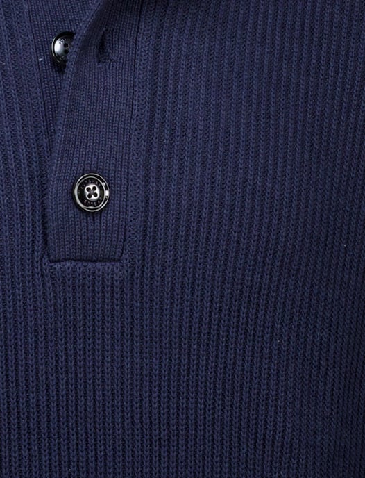 Trui Galway Butcher of Blue donkerblauw - Image 4