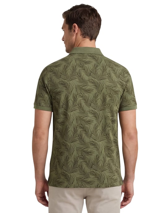 Tommy Hilfiger polo groen geprint katoen normale fit - Image 2