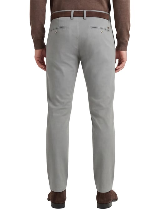 Alberto Rob katoenen chino grijs stretch - Image 2
